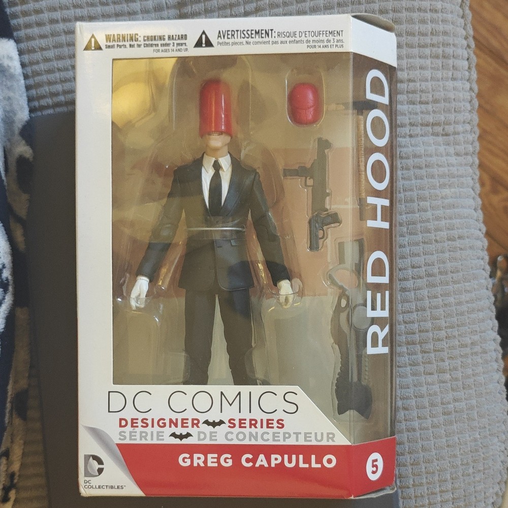 DC Collectibles DC Comics Designer Series Red Hood Greg Capullo w/ Gun