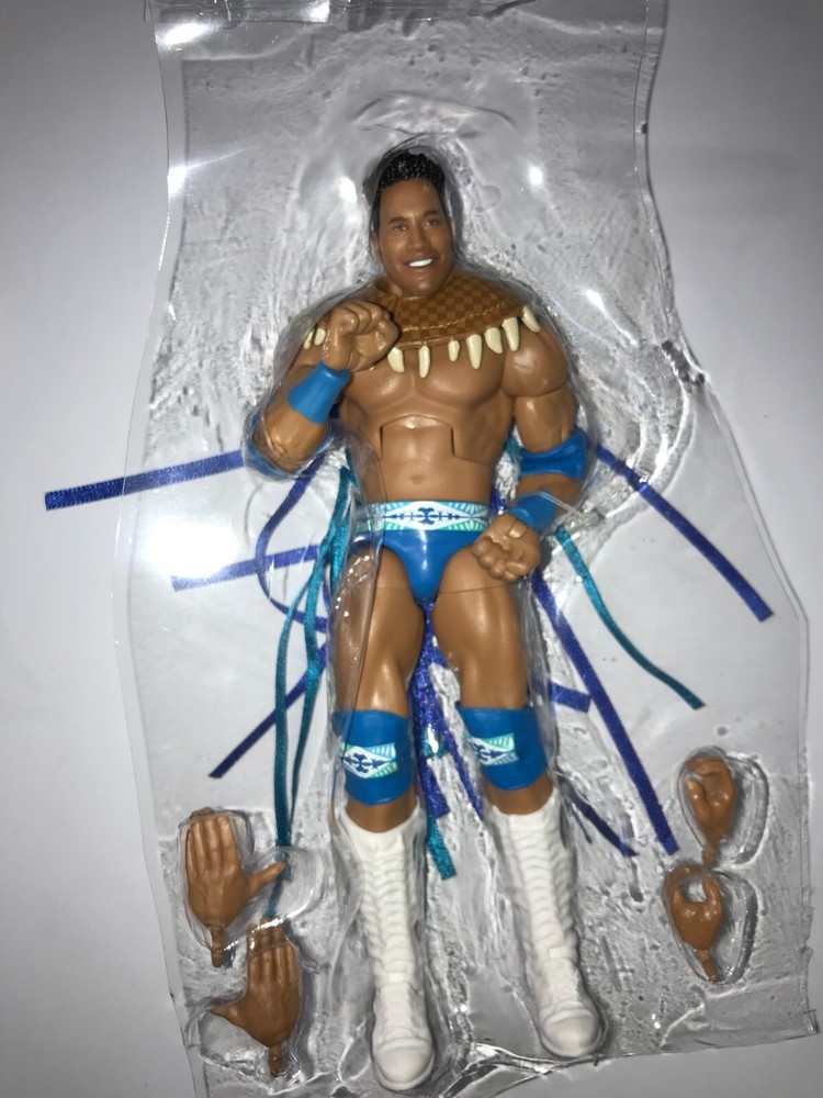 WWE Elite Collection Then Now Forever Together 6” Figure Rocky Maivia loose new