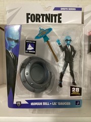 Fortnite Emote Series 2 Figures Human Bill & Doggo New On Card 2022