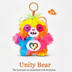 Fuggler Official Care Bear Plush Toy Keychain Blind Box / Bag Doll Pendant Gift