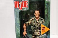 GI Joe Vietnam Jungle Recon Machete Chopping Action Hasbro 1999 See BOX