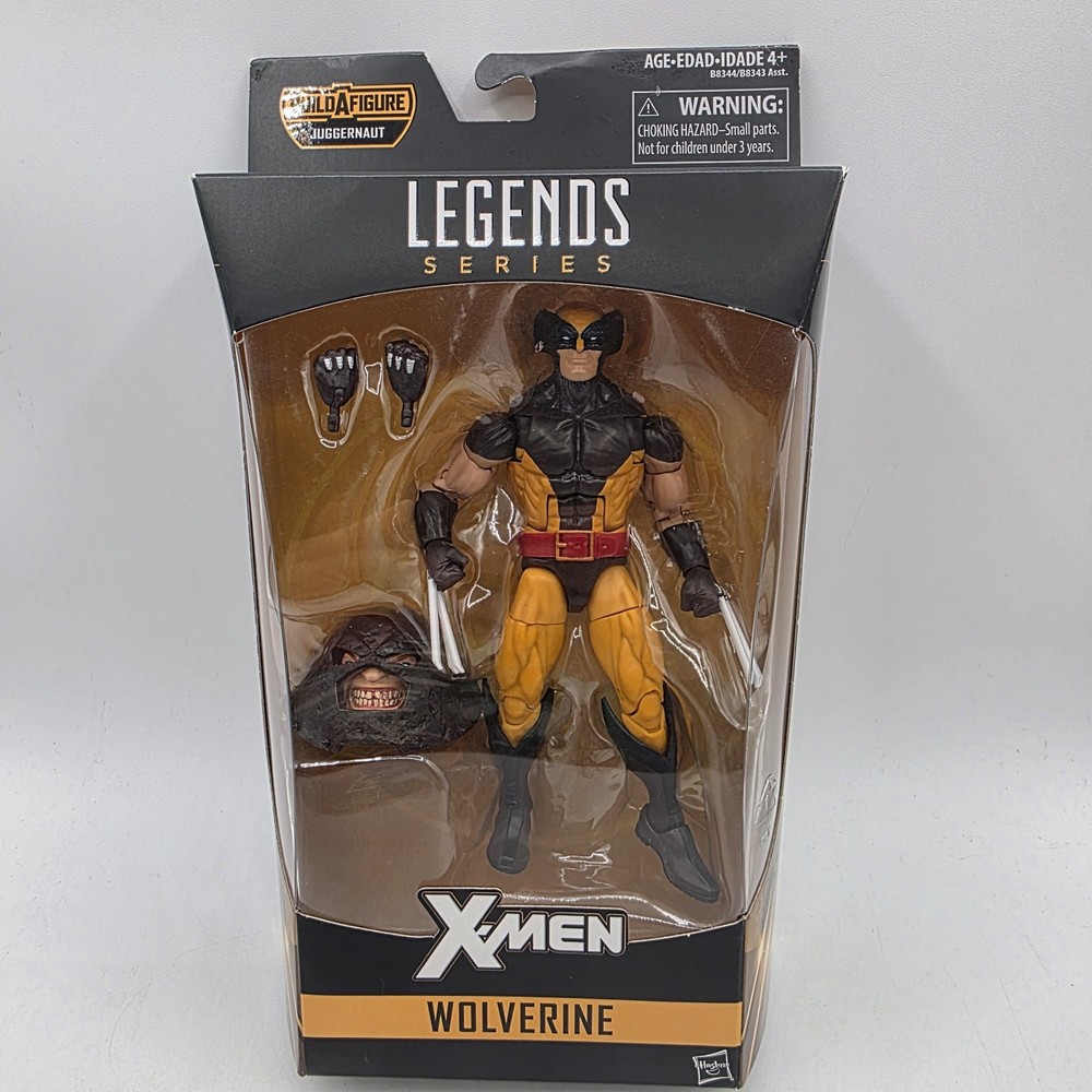 Marvel Legends WOLVERINE X-Men 6” Action Figure BAF Juggernaut Hasbro 2016 New