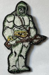 MASTERS of the UNIVERSE embroidered figure patch SCARE GLOW action revolution