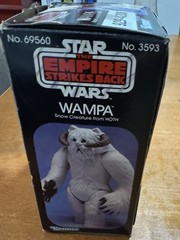 1981 kenner star wars hoth wampa never been Open Top Not Sealed Side Is Tape