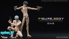 VTOYS X BMS 1:12 Male Anime Flexible Doll 6″ Action Figure Jointed Body w/ Head