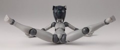 NEW DAIBADI Polynian MMM Shamrock Gray Fresh Ver. Update 130mm Action Figure