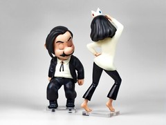【In-Stock】 Fools Paradise Super Fiction Pulp Fiction GID John Travolta Vincent