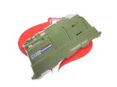 GI Joe Vehicle HAVOC Rear Recon Hatch LEFT SIDE w Tabs 1986 Original Part
