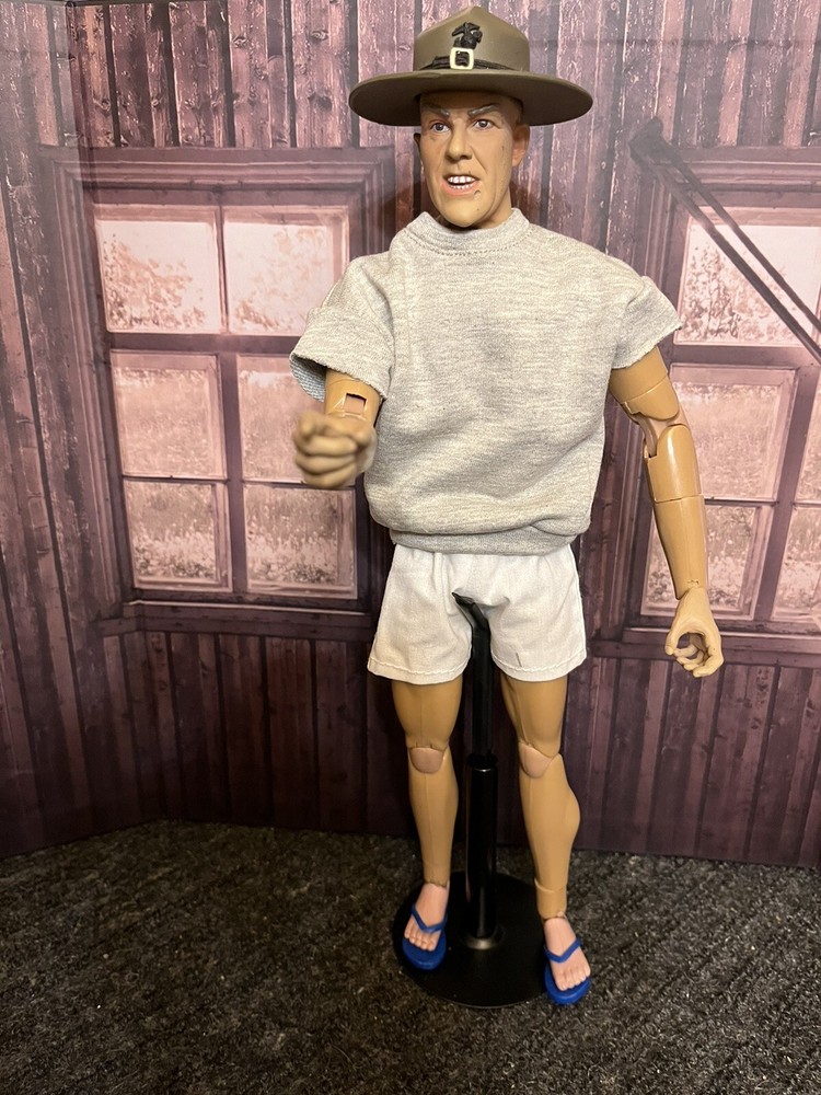 1/6 Scale Custom R. Lee Ermey As Gunnery Sergeant Hartman In Full Metal Jacket