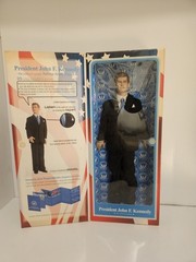 Toypresidents John F. Kennedy Talking Action Figure Limited Edition 2003 NIB 12″