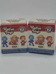 Funko Retro Toys Mystery Minis Lot of 2 Sealed Blind Box Vinyl Figures