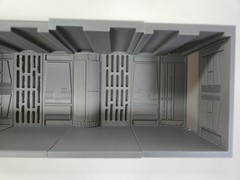1:18 Scale Imperial Corridors: For 3.75 inch Figures 4-Piece Sci-Fi Diorama Set