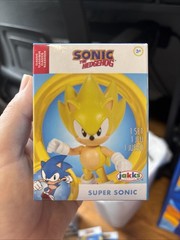 Sonic Hedgehog Classic Figure Super Sonic Jakks NIB Jakks
