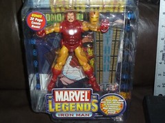 MARVEL LEGENDS SERIES 1 TOY BIZ 2002 6 INCH 3 FIGURES CAPTAIN AMERICA IRON MAN