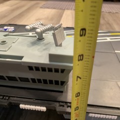 GI Joe USS Saratoga Aircraft Carrier Lights Sounds and Motor All Work 33″