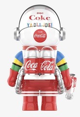 POP MART MEGA SPACE MOLLY 400% TEAM COCA-COLA SEALED!