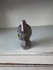 Warrior Cats Graystripe Series 2 PVC Mini Figure Gray Black Yellow Eyes Toy