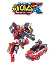 Hello Carbot CRYSTAL ACE RESCUE X Limited Edition Fire Truck Transforming Robot