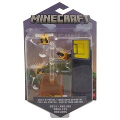 Minecraft Build-A-Portal Bees Action Figure HFC31-4810