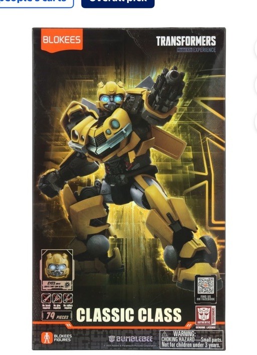 Blokees Classic Class DOTM Transformers Bumblebee Model Kit Action Figure 02