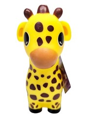 Big Rubber Zoo Animal Collectible Mix (5″-6.5″)Colorful Figures, Elephant, Tiger