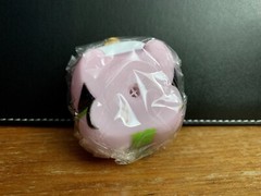 Motchari Osumo-tori Squishy Japan Gacha Toy 2” Pink and White Sumo Bird NEW F/S