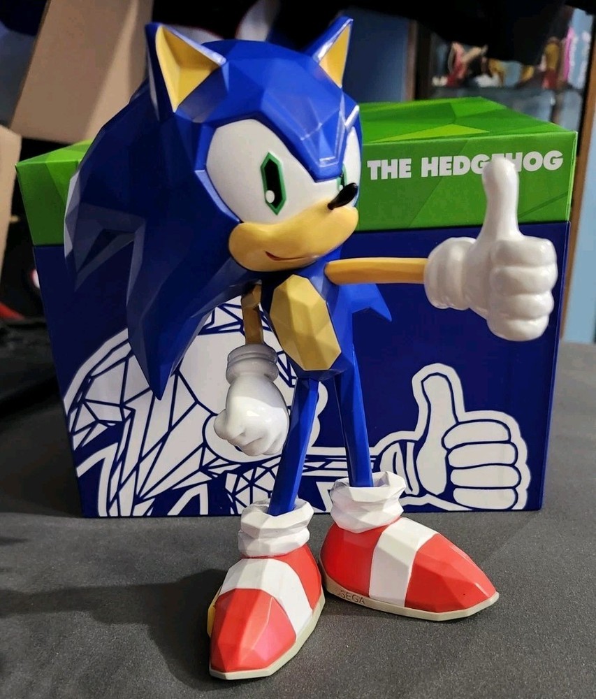 SONIC X ORLINSKI 35th Anniversary Sculpture 3D Vinyl Art Statue SEGA