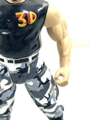 WWE Jakks BCA Road To Wrestlemania Bubba Ray Dudley Wrestling Figure With Shovel