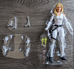 Marvel Legends SHARON CARTER FIGURE (No Alt Head) (Shield Agent 3 Pack Figure)