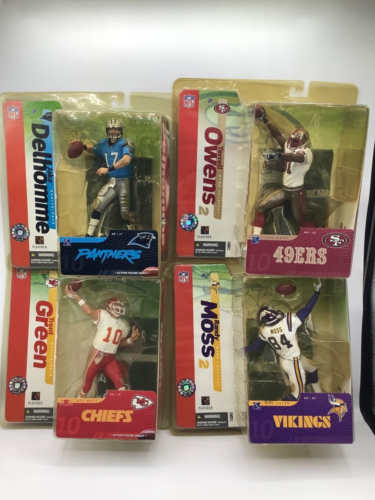 2004 Mcfarlane NFL Series 10 Complete Variant Set of 8 plus 1 Chase