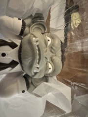 Ron English More Evil Monkeys 6″ Set 3 Gray Monotone Vinyl Art Toy EACH SIGNED!