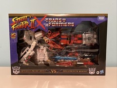 Street Fighter II x Transformers – Optimus Prime [RYU] vs Megatron [M BISON] new