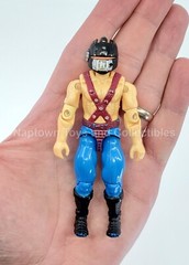 GI JOE COMMANDOS EM ACAO FORCA FERA KANGOR 100% COMPLETE BRAZIL FIGURE ESTRELA
