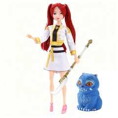 Cosplay K-Pop Devil Demon Hunters Singing Dolls Music & Light Collectible Figure