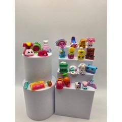 Shopkins Moose Toys Mixed Lot 24 Figures Food Fashion Music Kawaii Miniatures