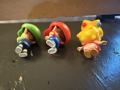 2.5” Baby Mario Baby Luigi Baby Peach Super Mario JAKKS Figures Nintendo Toys