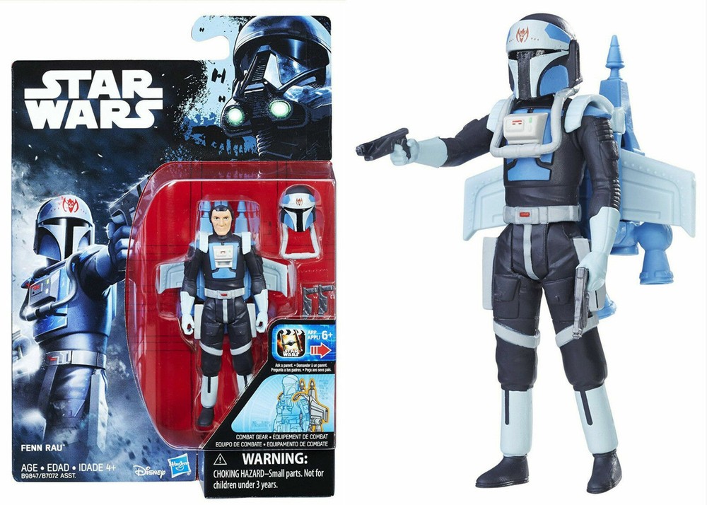STAR WARS REBELS MANDALORIAN WARRIOR FENN RAU 3 3/4-INCH ACTION FIGURE