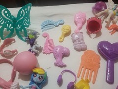 Vintage Hasbro My Little Pony Accessories Variety Lot 50+ Pieces