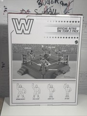 WWE Bloodline Retro 4 Wrestling Figure Set Roman Reigns Solo Jey Uso Jimmy NIB