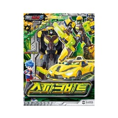 Metal Cardbot S Season2 SparkBit Racing Car Robot Action Figure 2025 Robot Toy