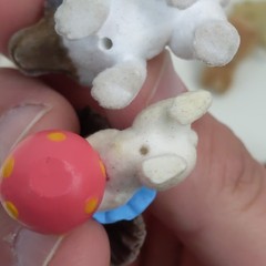 Puppy In My Pocket Dog Figure Lot MEG Mini Toy Figures Collectible Set 9