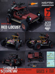 ACID RAIN WORLD NOVARK ARV 001 RED LOCUST UT-101 VEHICLE MISB SEALED
