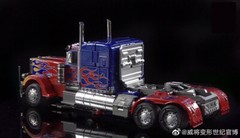 WJ MPM04 Optimus Prime Oversized Figure ROTF DOTM Black Apple W8606