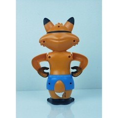 10″ Fox Bandit Masked Figure Posable Plastic PVC just fox no extra parts