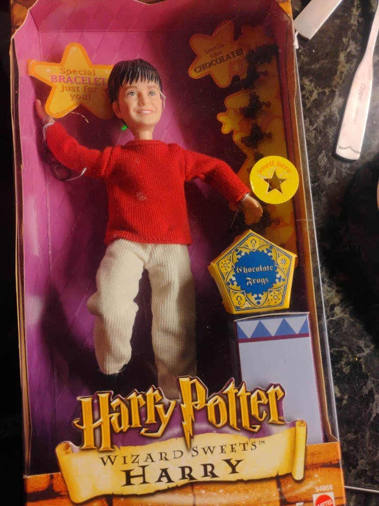 Mattel HARRY POTTER WIZARD SWEETS Doll & Bracelet 54868, 2001 box condition