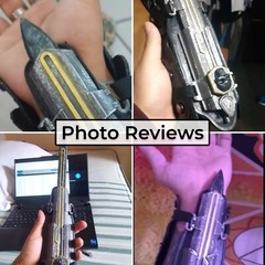 Assassin’s Creed 1:1 Sleeve Arrow Sleeve Blade Prop Can be Ejected Cosplay Decor