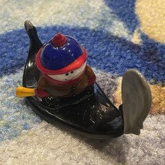 South Park STAN Glass Figure Gondola Italy Souvenir 3” Handmade