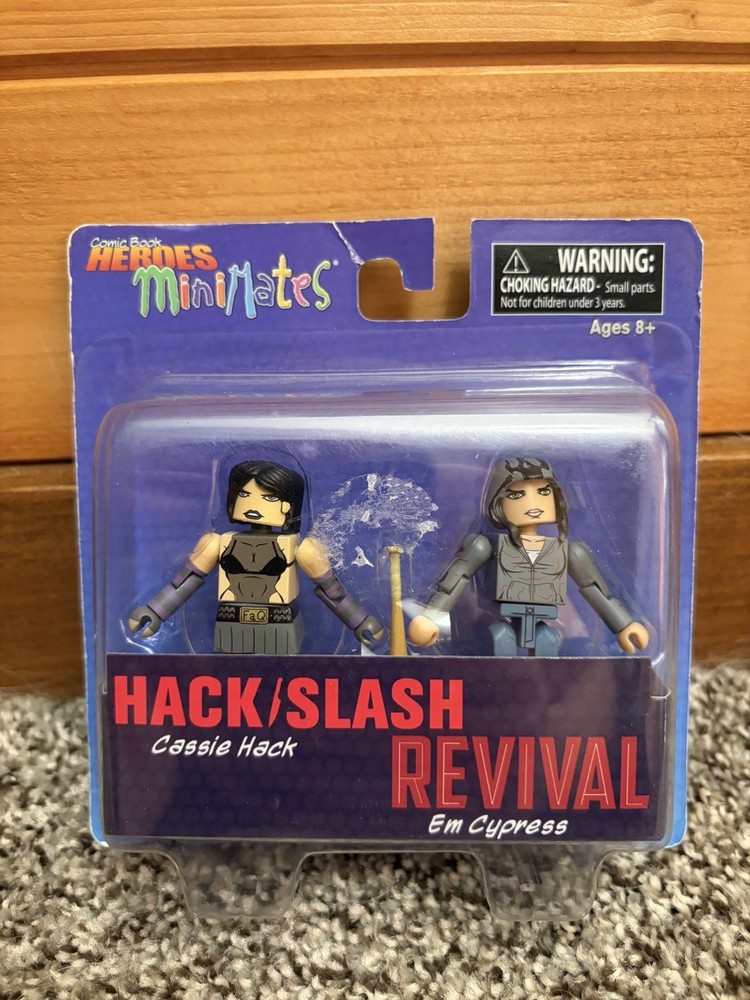 2016 Comic Book Heroes Minimates Hack/Slash Cassie Hack & Revival Em Cypress NIB