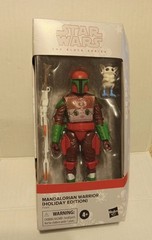 Hasbro Star Wars The Black Series Mandalorian Warrior Holiday Edition 2 Figures