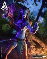 McFarlane Avatar Fire and Ash Neytiri Omatikaya Warrior Collector Edition Figure